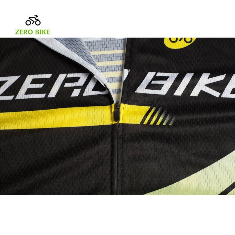 ZEROBIKEÂ® Men Breathable Quick Dry Comfortable Short Sleeve Jersey + Padded Shorts Cycling Clothing Set Cycling Wear Clothes - Image 3